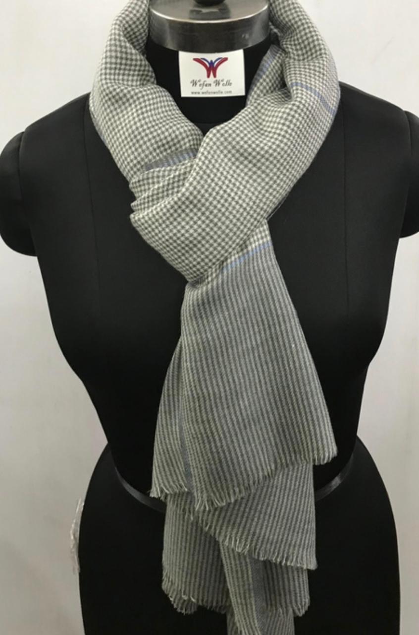 Houndstooth-check-stripe-shawl-cashmere-pashmina-men-women-india-delhi-punjab